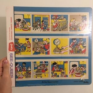 Vintage 1970’s Judy See- Quees Puzzle- Sealed-RARE